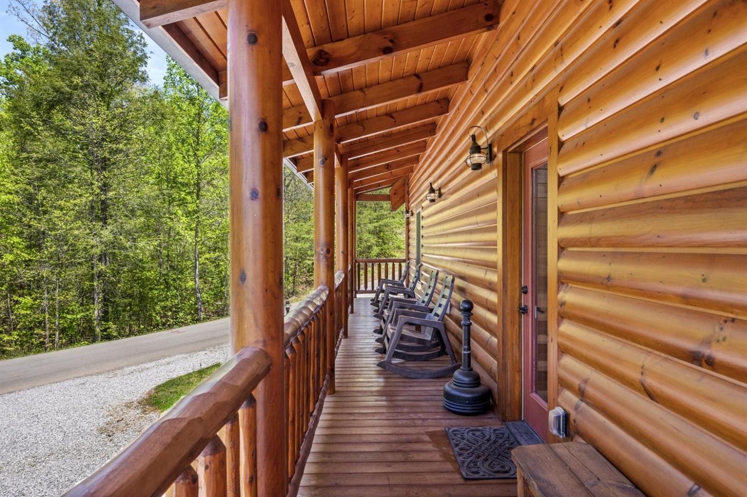 גטלינבורג Ridge View Lodge Nature And Mountain View - Hot Tub - Firepit - Yard - Games מראה חיצוני תמונה